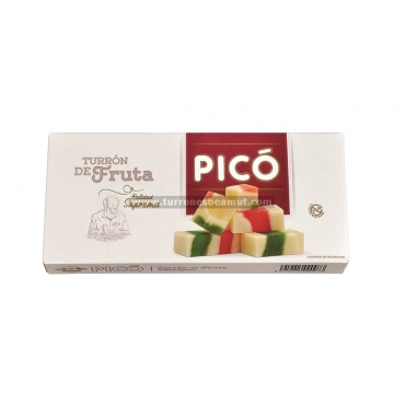 Nogado Frutas "Pico" 200 gr.