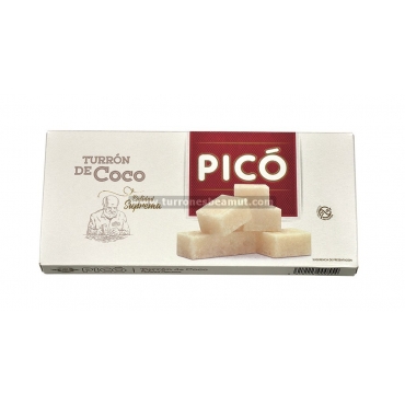 Turrón de Coco Picó 200 gr. - Turrones Beamut