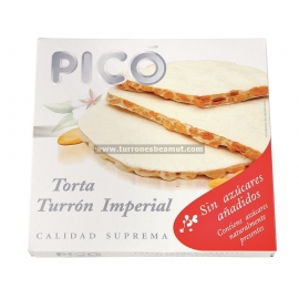 Alicante nougat cake with no added sugar "Picó" 150 gr.