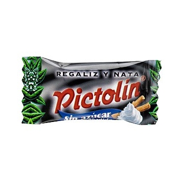 Pictolín Licorice and cream without sugar 1 kg.