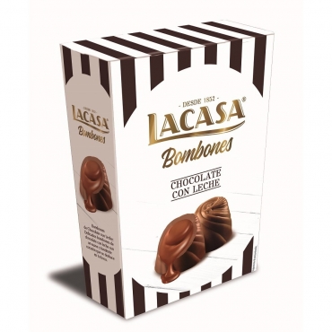 Bombones Chocolate Con Leche Lacasa 65 gr.