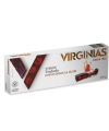 Nogado trufado de chocolate com cerejas ao licor "Virginias" 200 gr.