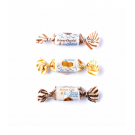 CHEWABLE CANDIES OF COFFEE CREAM, TOFFEE AND CHOCOLATE WITHOUT SUGAR