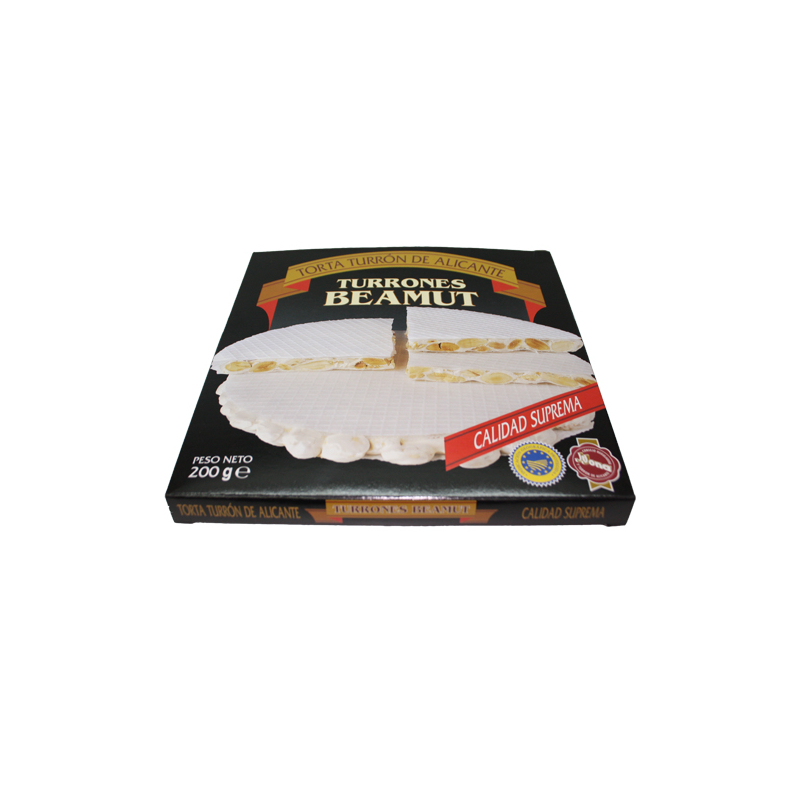 thumbnail image 2 of El Artesano Turron De Alicante Torta (Hard) 200g - Traditional Spanish Almond & Honey Nougat 2 of 5