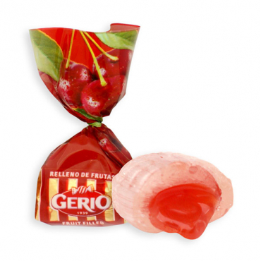 Gerio mit Früchten gefülltes Karamell