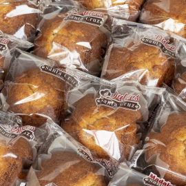 Muffins caseiros de trigo integral sem açúcar