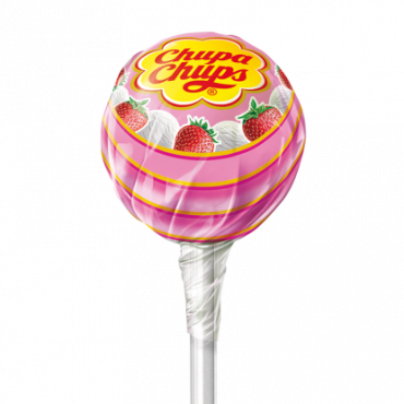 Chupa Chups Fresa con Nata