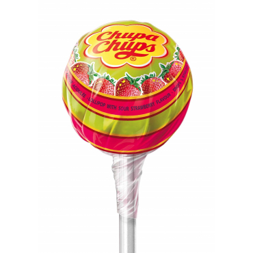 Chupa Chups Saure Erdbeere