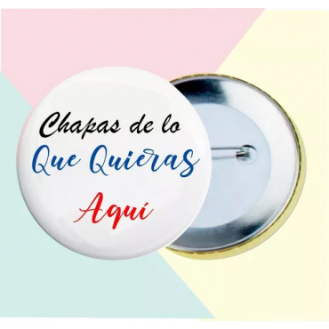 CHAPAS PERSONALIZADAS