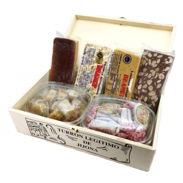 LOTE CAJA MEDIANA 4 POLVORONES UND FIGURITAS