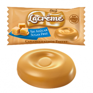 Lacrême Toffee sin azúcar "Vidal"