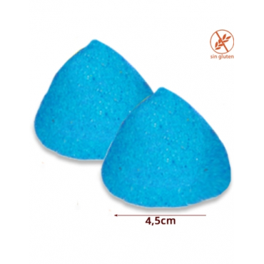 Top Malvas azul