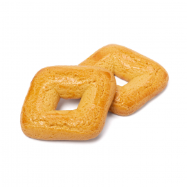 Rosquinhas integrais de ovo sem açúcar adicionado