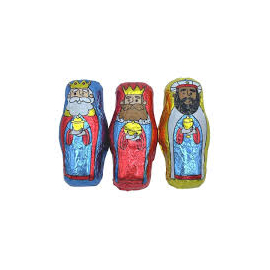 Mini Reyes Magos de Chocolate