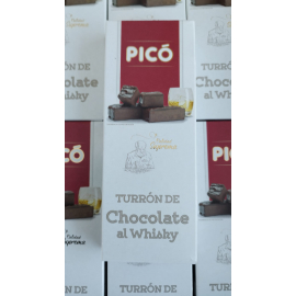 Chocolate nougat whisky "Picó" 150 gr.