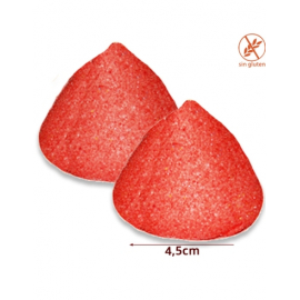 Top candy Mallows envueltos BOLAS ROJO