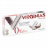 Nougat de noix de coco au chocolat sans sucres ajoutés "Virginias" 200 gr.