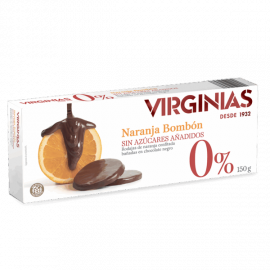 CHOCOLATE LARANJA 0% Virginias 150 gr.