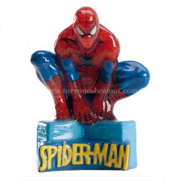 Vela do aniversário "Homem Aranha"