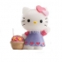 Candela di compleanno "Hello Kitty Flowers"