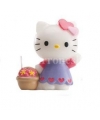 Vela de aniversário "Hello Kitty Flowers"