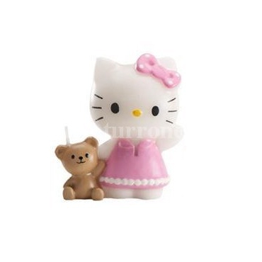 Vela de aniversário "Hello Kitty Bear"