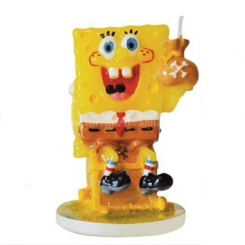 Candela di compleanno "SpongeBob"